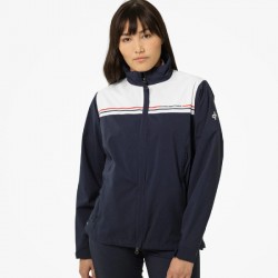 Promo Veste de Pluie Femme Cross Sportwear Cloud Bleu Marine