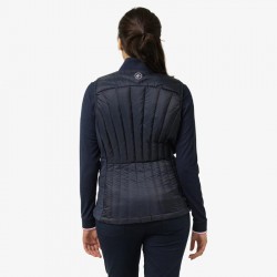 Promo Veste Sans Manches Femme Cross Sportwear Hybrid Bleu Marine