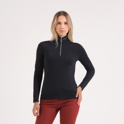 Promo Haut Manches Longues Femme Chervo Thompson Noir