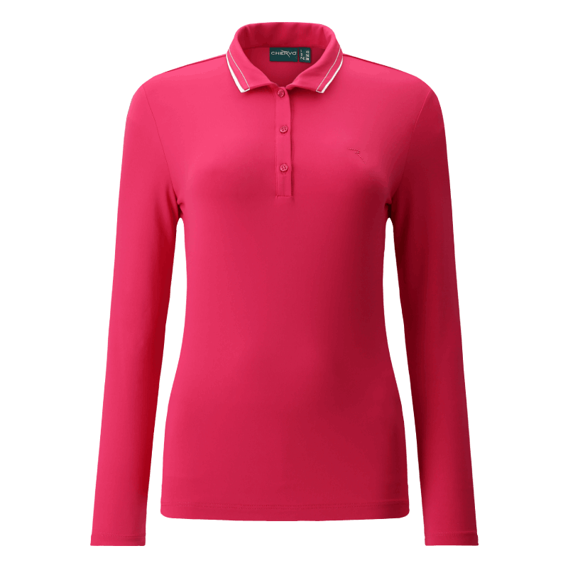 Polo Manches Longues Femme Chervo Amnesia Rose