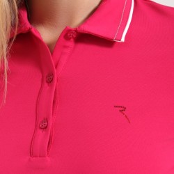 Prix Polo Manches Longues Femme Chervo Amnesia Rose