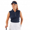 Polo Sans Manches Femme Galvin Green Meg Bleu Marine