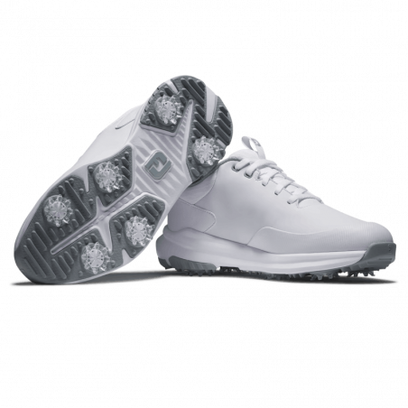 Chaussures FootJoy Femme Pointes Métal – Cuir Blanc – Taille US 8 / EU 38.5