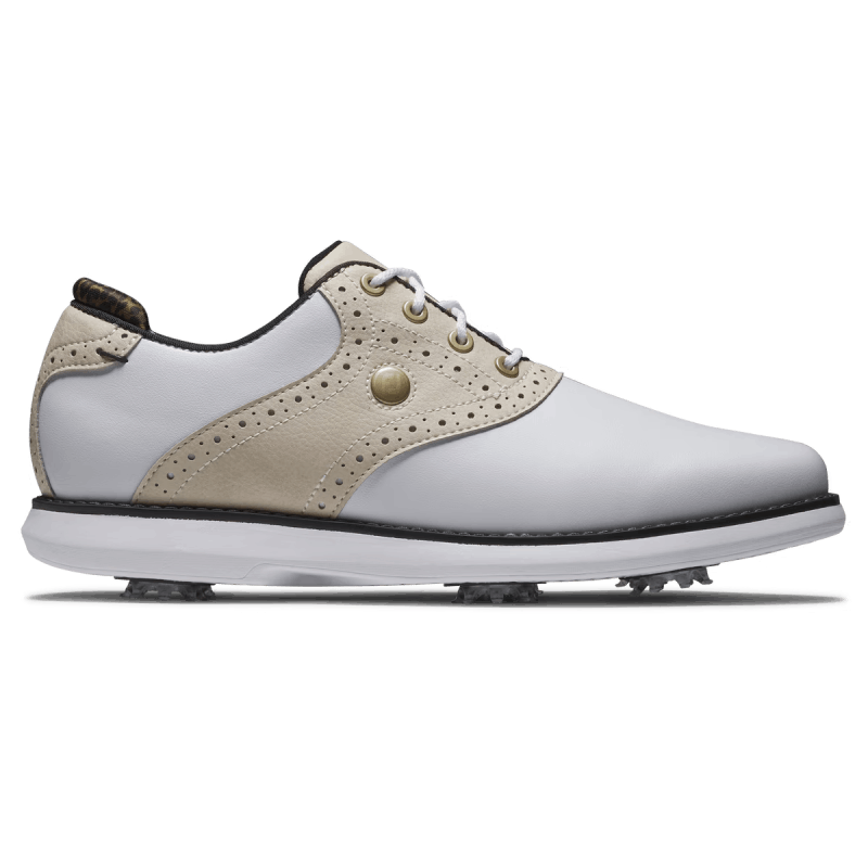 Chaussure Femme Footjoy Traditions M Blanc/Beige