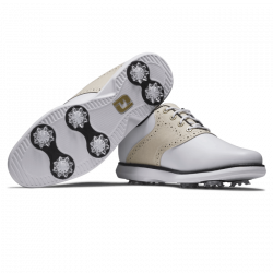 Vente Chaussure Femme Footjoy Traditions M Blanc/Beige