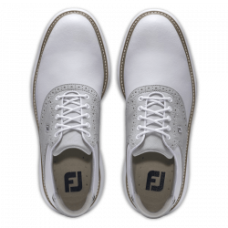 Promo Chaussure Footjoy Traditions M Blanc/Gris