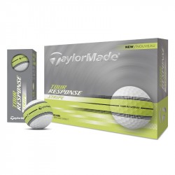 Balles Taylormade Tour Response Stripe jaune