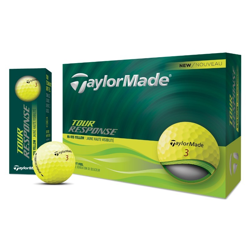 Balles Taylormade Tour Response jaune