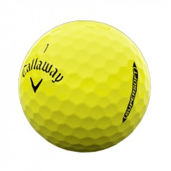 Balles Callaway Super Soft jaune