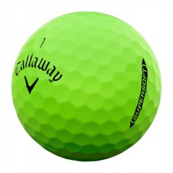 Balles Callaway Super Soft verte