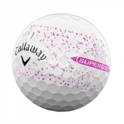 Balles Callaway Super Soft Splater 360 rose