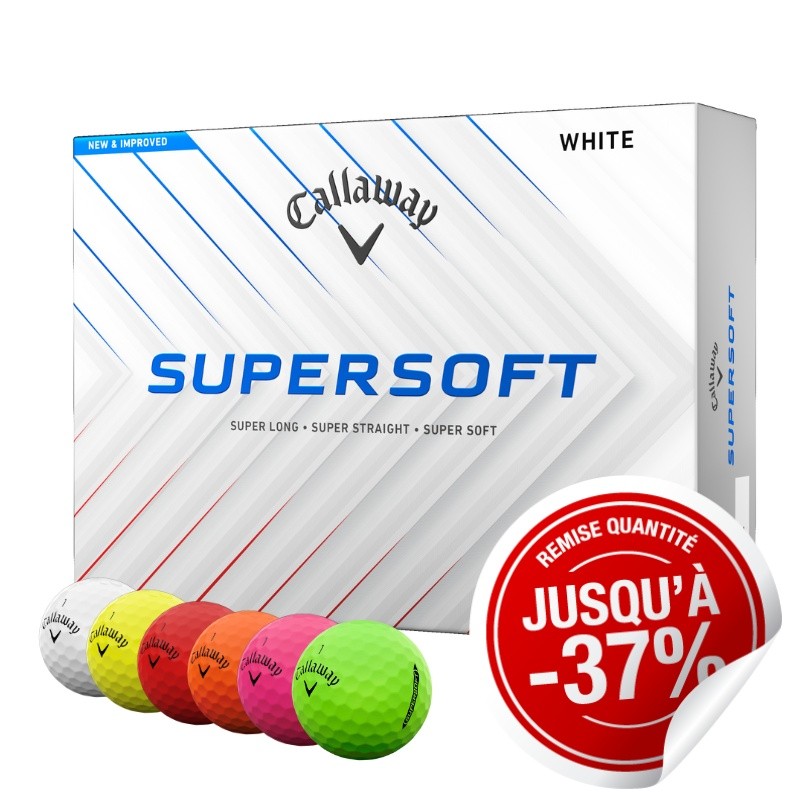 Balles Callaway SuperSoft X12