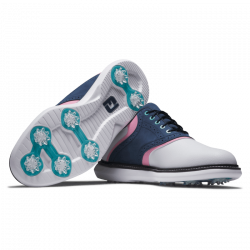 Vente Chaussure Footjoy Traditions M Blanc/Bleu/Rose