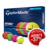 Balles TaylorMade Distance+ Multicouleurs X12