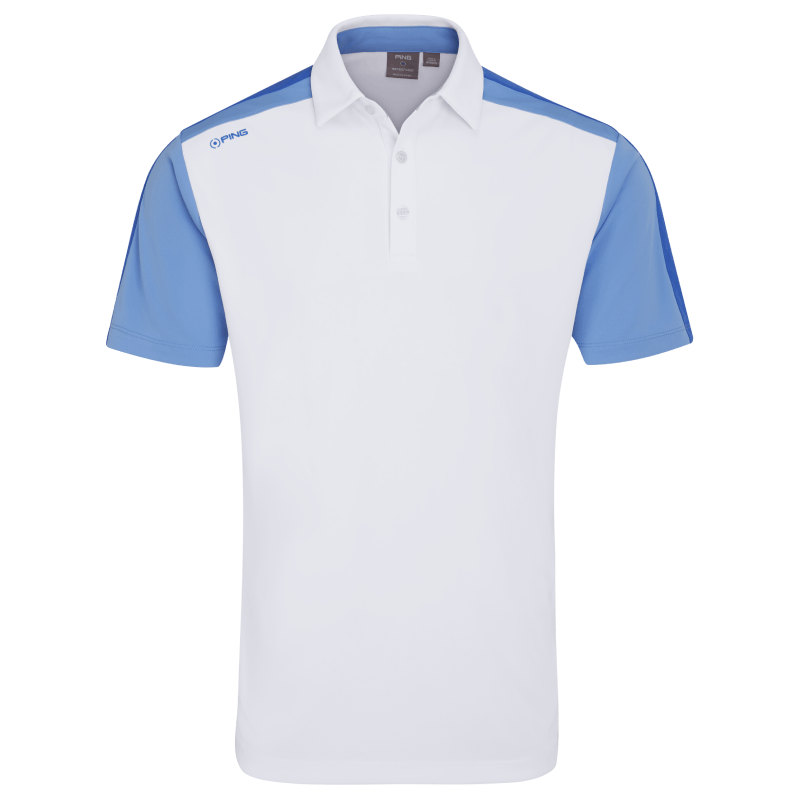 Polo Ping Kelly Blanc/Bleu