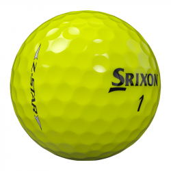 Balles Srixon Z-Star X12 jaune