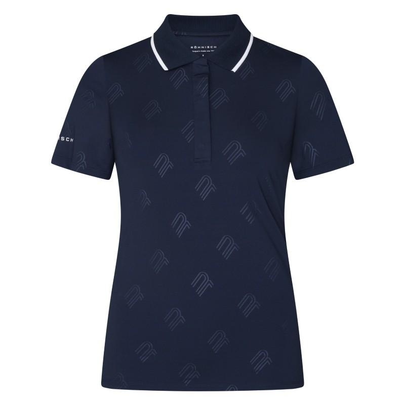 Polo Femme Rohnisch Deni Bleu Marine