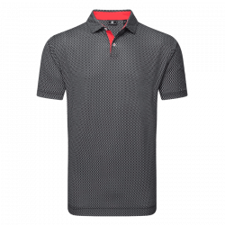 Polo Footjoy Grillage Noir