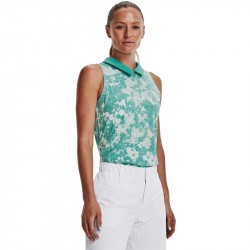 Polo Manches Longues Femme Under Armour Zinger Rise Vert