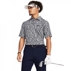 Polo Under Armour Playoff 3.0 Blanc/Noir