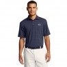 Polo Under Armour Playoff 3.0 Bleu Marine/Blanc