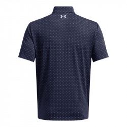 Promo Polo Under Armour Playoff 3.0 Bleu Marine - Blanc