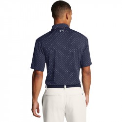 Achat Polo Under Armour Playoff 3.0 Bleu Marine - Blanc