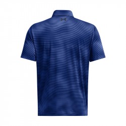 Promo Polo Under Armour Playoff 3.0 Bleu - Blanc