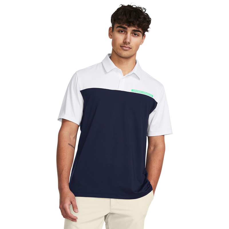 Polo Under Armour T2G Blanc