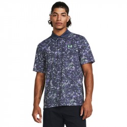 Polo Under Armour T2G Printed Bleu