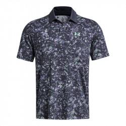 Prix Polo Under Armour T2G Printed bleu