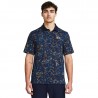 Polo Under Armour T2G Printed Bleu Marine