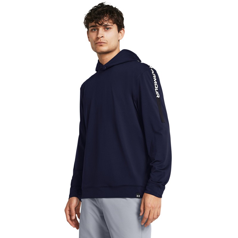 Haut Manches Longues Under Armour Playoff Bleu Marine