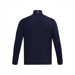 Promo Haut Manches Longues Under Armour Midlayer Bleu Marine