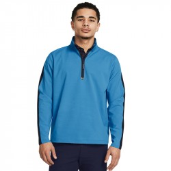 Haut Manches Longues Under Armour Storm Windstrike Bleu