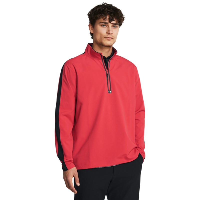 Haut Manches Longues Under Armour Storm Windstrike Rouge