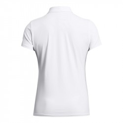 Promo Polo Femme Under Armour Iso-Chill Blanc