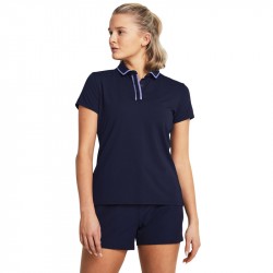 Polo Femme Under Armour Iso-Chill Bleu Marine