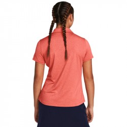 Achat Polo Femme Under Armour Playoff Corail