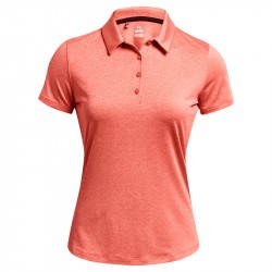 Prix Polo Femme Under Armour Playoff Corail