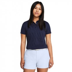 Polo Femme Under Armour Playoff 3.0 Digi Bleu Marine