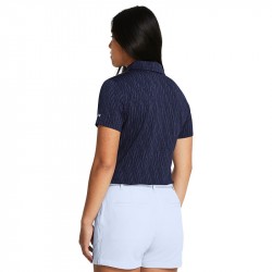 Achat Polo Femme Under Armour Playoff 3.0 Digi Bleu Marine