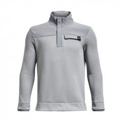 Haut Manches Longues Enfant Under Armour Sweaterfleece Gris