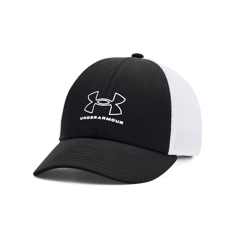 Casquette Under Armour Iso-Chill Driver Mesh Blanc/Noir