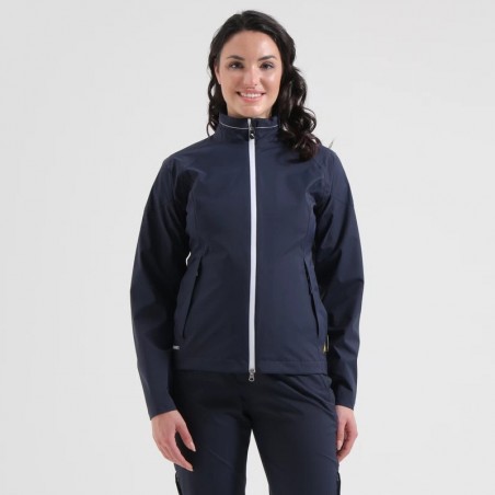 Veste Imperméable Femme Martin+Osa Taille L - Bleu Marine Tout Polyester