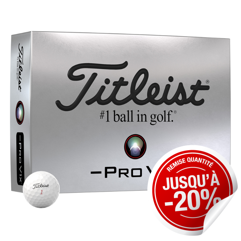 Balles Titleist ProV1x Left Dash X12