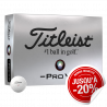 Balles Titleist ProV1x Left Dash x12