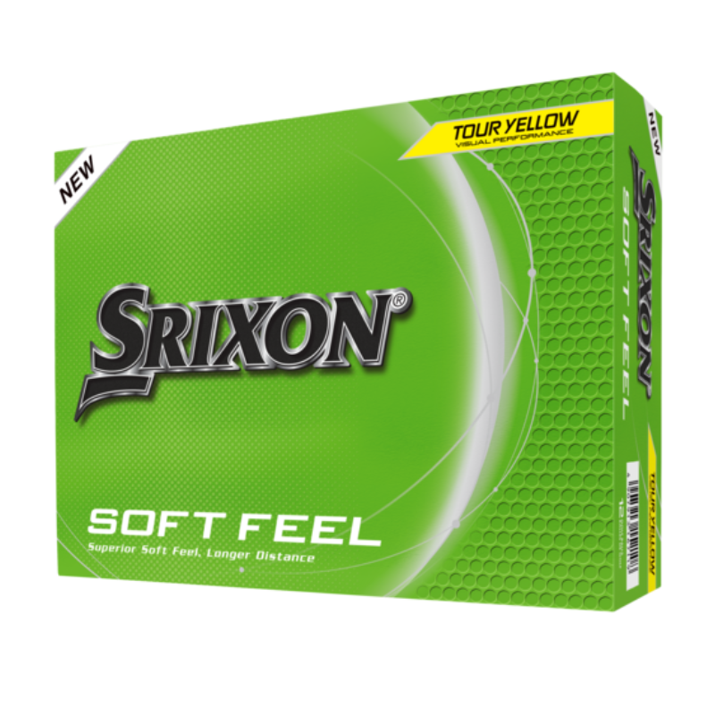 Promo Balles Srixon Soft Feel Jaune x12