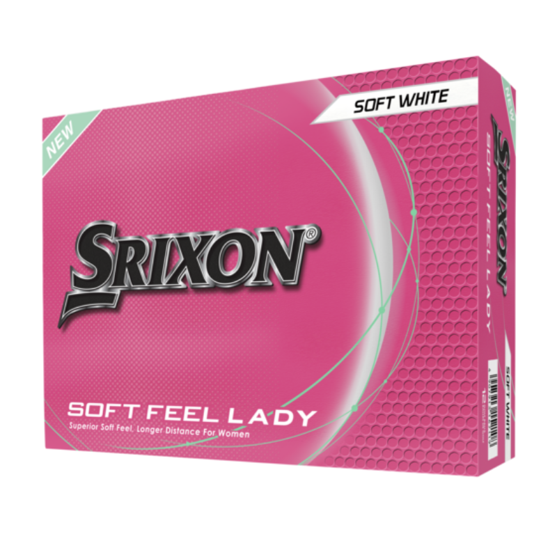 Achat Balles Femme Srixon Soft Feel Lady Blanc x12