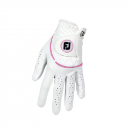 Achat Gant Femme Footjoy WeatherSof Blanc/Rose